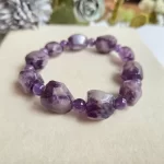 Purple Phantom Quartz Bracelet - Image 2