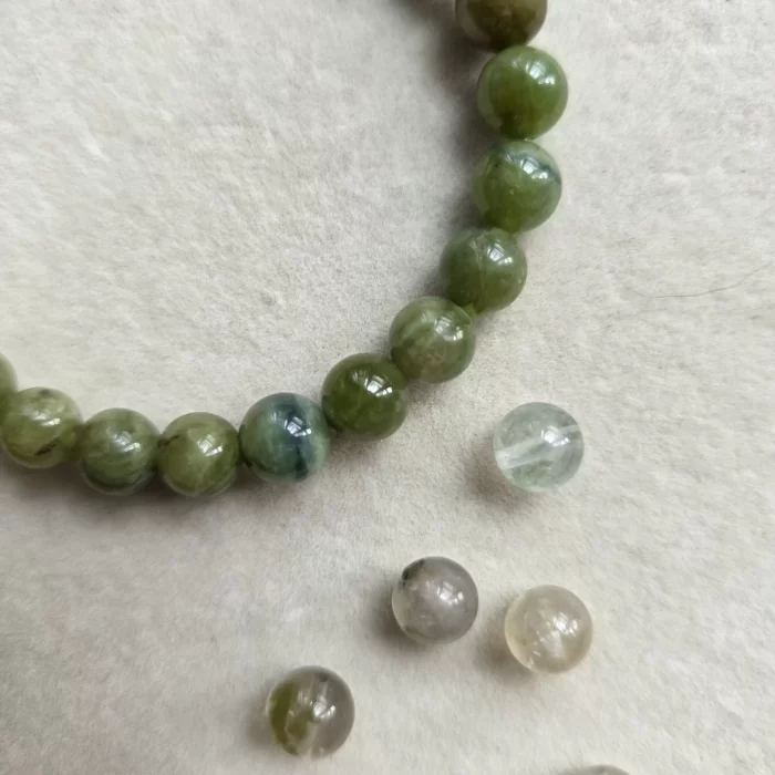 20250508_174414 Raw Emerald Bracelet - Image 5