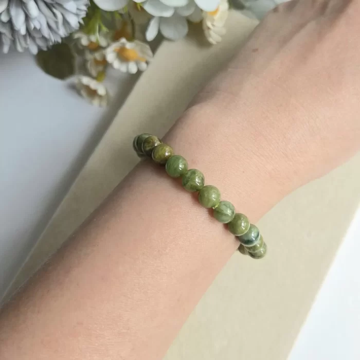 20250508_174454 (1) Raw Emerald Bracelet - Image 2