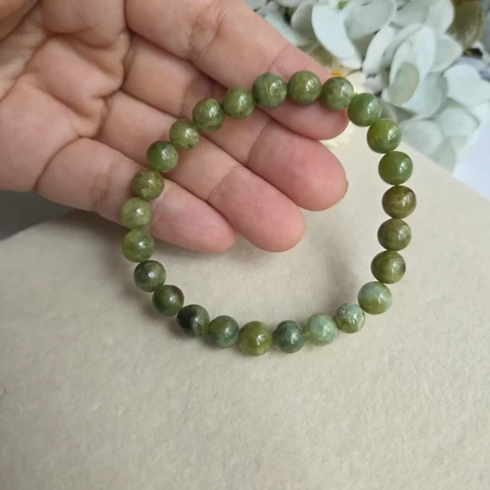 20250508_174526 Raw Emerald Bracelet - Image 3