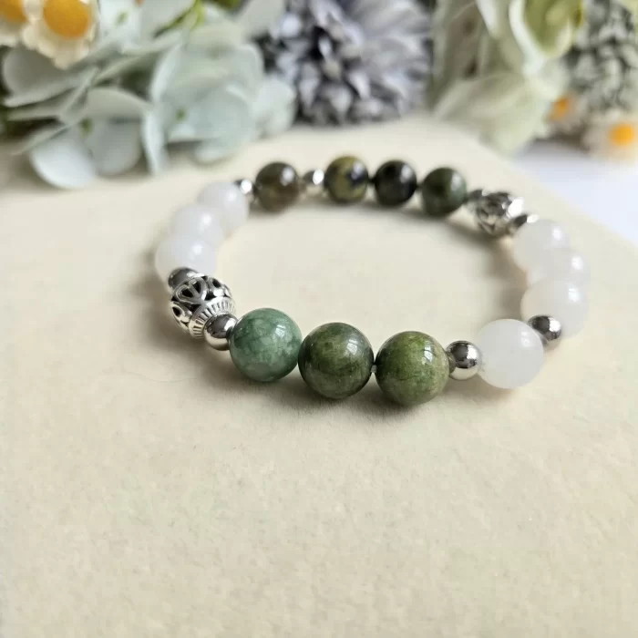 20250509_094632 Emerald White Jade Bracelet - Image 2