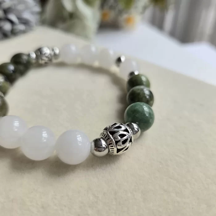 20250509_094759 Emerald White Jade Bracelet - Image 5