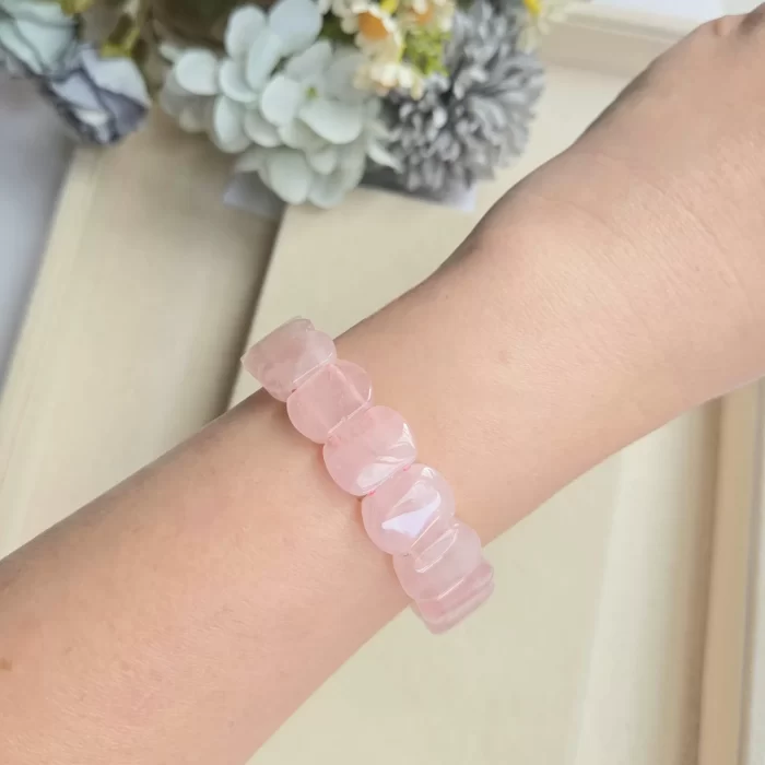 20250514_171949 Pamelo Rose Quartz Papan Bracelet - Image 5