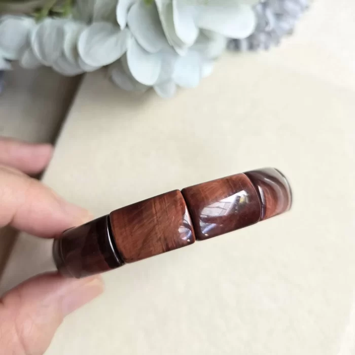 20250514_172630 Red Tiger Eye Papan Bracelet - Image 6