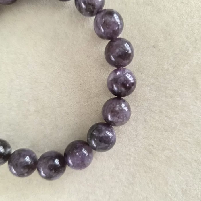 20250524_105110 Natural Purple Lepidolite Bracelet - Image 5