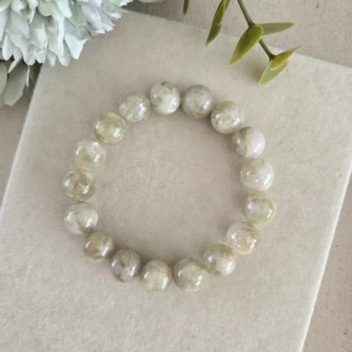 20250524_112340 Natural Green Lepidolite Bracelet - Image 1