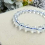 Clear Aquamarine Bracelet - Image 3