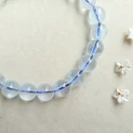 Clear Aquamarine Bracelet - Image 2