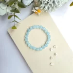 Iced Aquamarine Bracelet