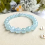 Iced Aquamarine Bracelet - Image 3