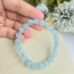 Iced Aquamarine Bracelet - Image 4