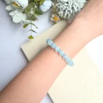 Iced Aquamarine Bracelet - Image 2
