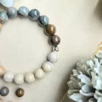 Alashan Agate Bracelet Silver - Image 2