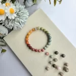 Rainbow Alashan Agate Bracelet - Image 6