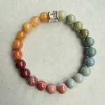 Rainbow Alashan Agate Bracelet - Image 4