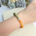Rainbow Alashan Agate Bracelet - Image 2