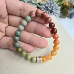 Rainbow Alashan Agate Bracelet - Image 5