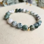Tree Agate Bracelet