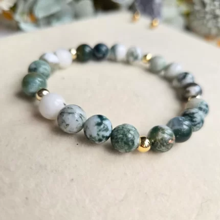 Tree Agate Bracelet