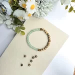 Green Aventurine Sandalwood Bracelet - Image 2