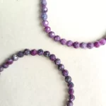 Faceted Purple Ruby Friendship Bracelet Set - Image 4