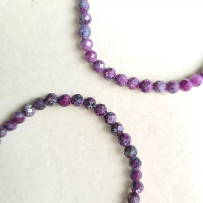 2505-20RV_faceted-purple-ruby-1 Faceted Purple Ruby Friendship Bracelet Set - Image 4