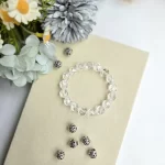 Faceted High-Grade Clear Quartz Bracelet - Image 6