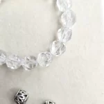 Faceted High-Grade Clear Quartz Bracelet - Image 3
