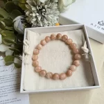 Orange Moonstone Bracelet - Image 2