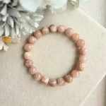 Orange Moonstone Bracelet