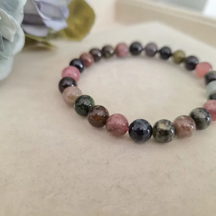 2505-46TM_tourmaline-bracelet-1 Earth-Tone Tourmaline Bracelet - Image 2