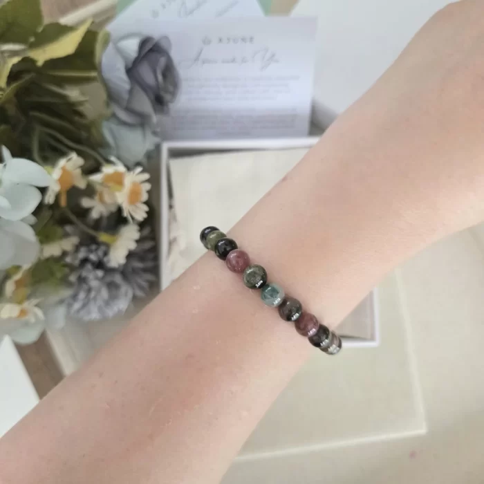 2505-46TM_tourmaline-bracelet-3 Earth-Tone Tourmaline Bracelet - Image 4