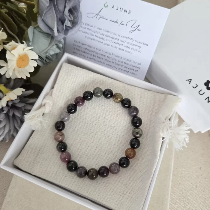2505-46TM_tourmaline-bracelet-4 Earth-Tone Tourmaline Bracelet - Image 5
