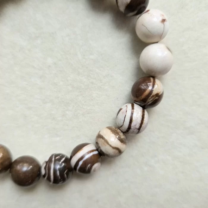2505_31JP-australian-zebra-jasper-crystal-bracelet-3 Australian Zebra Jasper Crystal Bracelet - Image 6
