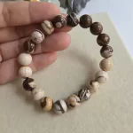 Australian Zebra Jasper Crystal Bracelet - Image 4