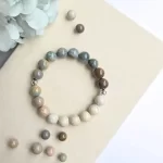 Alashan Agate Bracelet Silver - Image 4