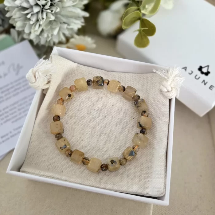 Titanium Rutile Bracelet (2) Titanium Rutile Quartz Bracelet - Image 4