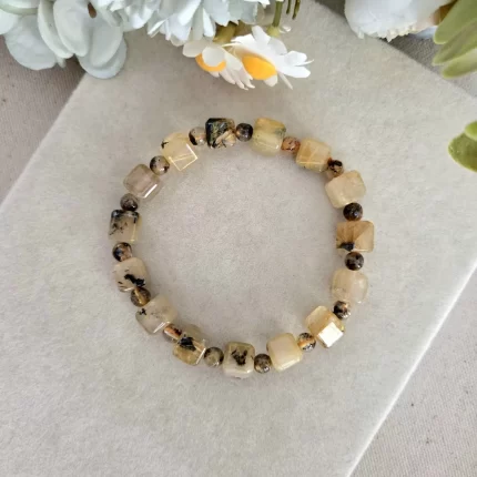 Titanium Rutile Quartz Bracelet