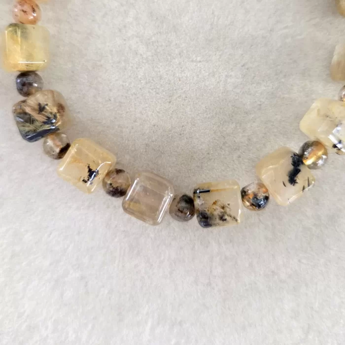 Titanium Rutile Bracelet (5) Titanium Rutile Quartz Bracelet - Image 5