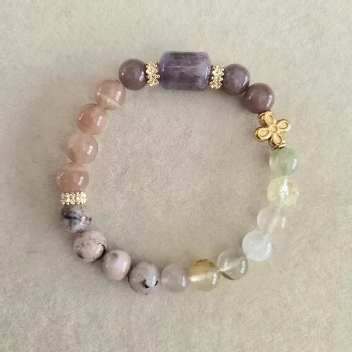 Aurora Essence Bracelet Aurora Essence Mixed Stone Bracelet - Image 7