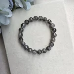 Black Herkimer Diamond Bracelet