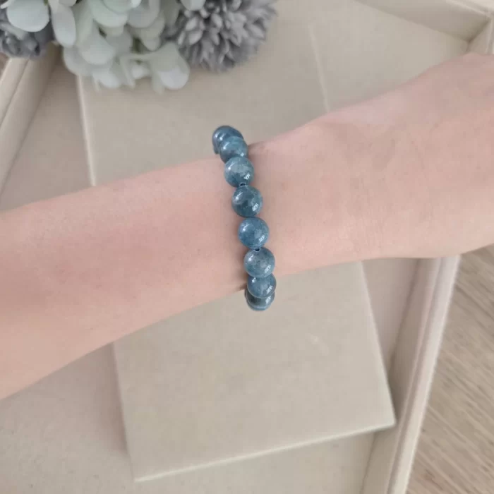 Blue Apatite (3) Blue Apatite Bracelet - Image 6