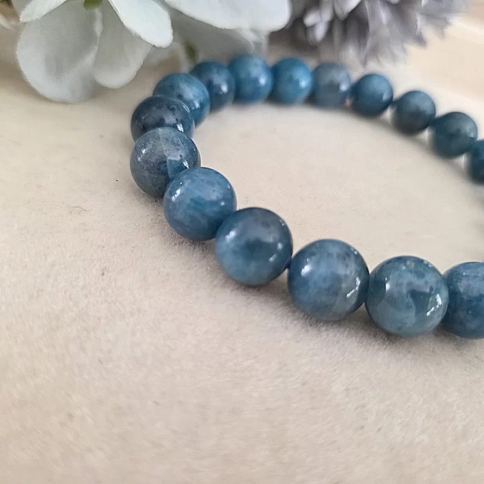 Blue Apatite (4) Blue Apatite Bracelet - Image 4