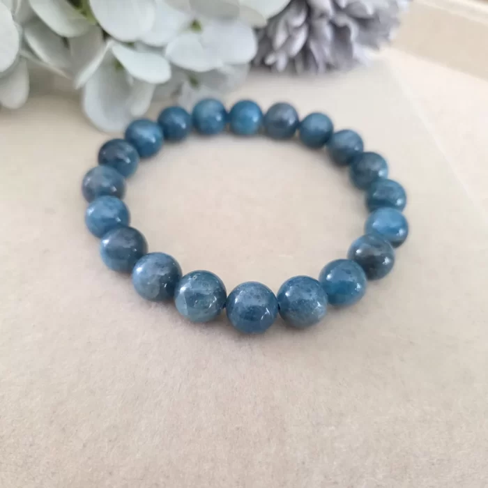 Blue Apatite (5) Blue Apatite Bracelet - Image 7