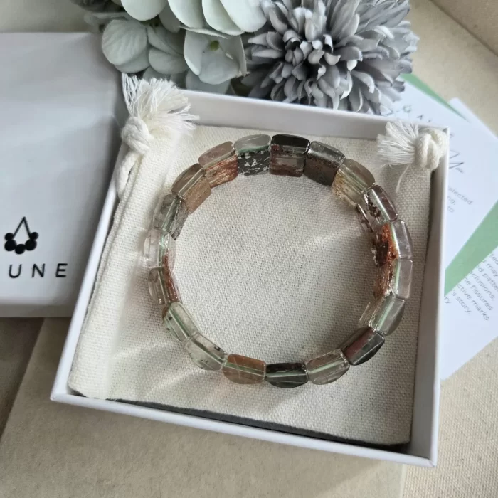 Four Seasons Phantom Quartz (2) Four Seasons Phantom Quartz Papan Bracelet - Image 7