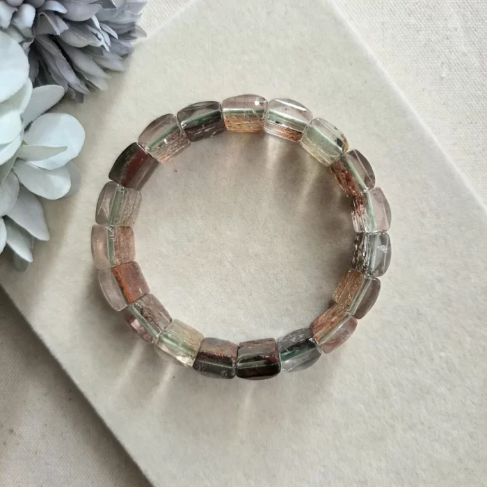 Four Seasons Phantom Quartz (4) Four Seasons Phantom Quartz Papan Bracelet - Image 1