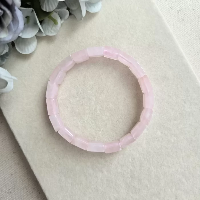 Rose Quartz Pappan Bracelet Rose Quartz Papan Bracelet - Image 1