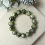 Serpentine Big Round Bead Bracelet
