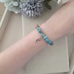 Amazonite Coral Jade Tranquil Currents Bracelet - Image 5