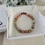 Coral Jade Horizon Bracelet - Image 3
